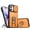 Orange, variant on ShellTech for iPhone 17 Case with Ring Stand Holder, Military-Grade Heavy Duty Hybrid Protective Case with Slide Camera Lens Cover & Rotatable Kickstand, Shockproof Dual-Layer Hard Phone Case,Purple