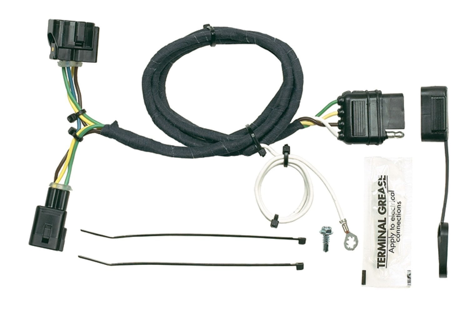 Hopkins 42615 Plug-In Simple Vehicle Wiring Kit, Pico 42475 42115 19982004  6952PT Jeep 42615 40975 Hopkins Wrangler 43315 Simple Trailer Renegade..,  ...