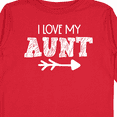 thumbnail image 4 of Inktastic I Love My Aunt with Arrow Boys or Girls Long Sleeve Toddler T-Shirt, 4 of 5