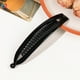 thumbnail image 5 of Pinzas de garra planas para mujeres, cabello rizado grueso y fino, pinzas para el cabello de 6.10 pulgadas, pinza de plátano linda y elegante, ámbar y negro disponibles, regalos para el día de la, 5 of 5