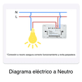 thumbnail image 4 of HAUZA Apagador Inteligente BLE (Bluetooth) - 1 Botón, Conexión con Neutro - App Smartlife, Compatible con Asistentes de Voz e Internet a través de Gateway (HUB) Hauza, 4 of 11