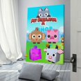 thumbnail image 3 of Pet Simulator Cuadro decorativo colgante - Arte de pared - Póster enmarcado - Decoración de pared - Regalos para familia, amigos y aficionados 40*60 cm, 3 of 6