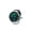 Silver, variant on Round Green Dial Ring Watch Elastic Stainless Steel Band Elegant Men Women Couple Watch Finger Ring Birthday Gift Fashion Accessories