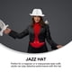 thumbnail image 3 of 2PCS Jazz Hat Lentejuelas Hat Magician Costume Party Dress Up Accesorio Realización de accesorios para adultos (Plata), 3 of 8
