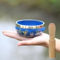 thumbnail image 1 of de tibetanos para , cuenco de meditación con cuenco de sonido budista para , Yoga, rejación profunda y atención plena 105 cm CUTICAT Cuenco tibetano, 1 of 8