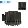 thumbnail image 6 of Unique Bargains 5GT-81960-00-00 Motorcycle Voltage Regulator Rectifier for Yamaha BIG BEAR 400 2WD 4WD 2002-2012 Gray, 6 of 7