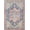 Blue, Brick Red, Camel / Exira, variant on BoutiqueRugs Edan Traditional Medallion Runner Rug - Machine Washable - Beige, Light Brown, Navy - 2'7" x 16' Runner