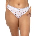 thumbnail image 2 of fresh collection by Fruit of the Loom Women's Cotton Bikini Underwear 2-pack, 2 of 11