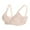 Khaki, variant on Womens Bras Non Padded Full Coverage Adjustable Wire-Free Push Up Comfort Soft Everyday Bras Black XL
