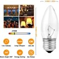 thumbnail image 4 of Bombillas MMBGJKG 60W incandescentes E26 punta torpedo, 4 of 9