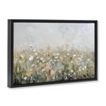 thumbnail image 2 of Stupell Industries Traditional Pastel Meadow Wildflowers Black Floating Frame Canvas Art, 31 x 21, by Elara Yasna, 2 of 8