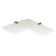thumbnail image 3 of Estantes de pared de esquina, estantes flotantes de acrílico de seguridad para dormitorio, sala de , , cocina, 220mm - Blanco Yotijar cuarto de baño del estante de la esquina, 3 of 6