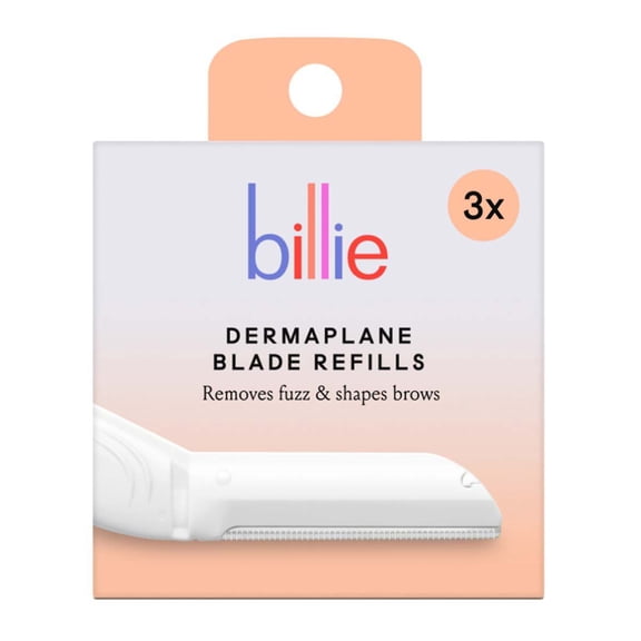 Billie Dermaplane Blade Refills - 3 ct (Packaging May Vary)