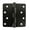 Oil Rubbed Bronze, variant on Colester Direct Oil Rubbed Bronze 4 inch Door Hinge with 1/4" Corner Radius, 6 PACK