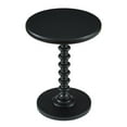 thumbnail image 1 of Egan Round Side Table, Black, 1 of 6