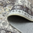 thumbnail image 6 of ARJINCUTE Boho Vintage Distressed Long Runner Rug Brown 2'x10', Soft Machine Washable Foldable Non-Slip Carpet for Hallway Kitchen Entryway Living Room Bedroom, 6 of 9