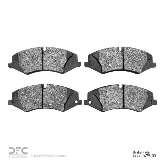 Dynamic 1600-1479-00 DFC 5000 Euro Ceramic Brake Pads Fits select: 2012-2017 LAND ROVER RANGE ROVER SPORT HSE, 2010-2016 LAND ROVER LR4