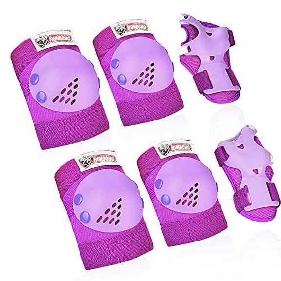 Kids Knee Pads Elbow Pads Wrist Pads Protective Gear Set for Youth, Roller Bike Cycling Skateboard Inline Skating Riding Scooter Skates Pads Toddler Wrist-guards Palm Pads for Outdoor Sports