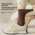 thumbnail image 3 of 6 Pack Womens Crew Socks, Lightweight Thin Casual Crew Socks Size 5-10, 3 of 7