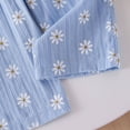 thumbnail image 5 of WAYUTE Girls Jumpsuit Ruffle Floral Printed Sleeveless Cute Toddler Baby Jumpsuits Loose Breathable Playsuit Casual Summer, 5 of 5