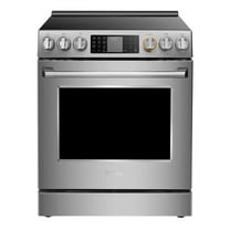 30" Slide-In Electric Range, 5-Burner Cooktop, 5.7 Cu. Ft. Capacity True Convection Oven, Air Fry with Built-in Self-Clean Mode