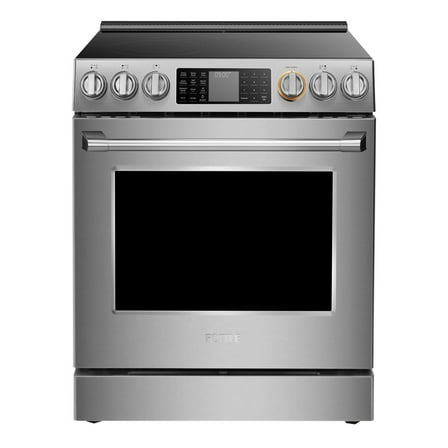 30" Slide-In Electric Range, 5-Burner Cooktop, 5.7 Cu. Ft. Capacity True Convection Oven, Air Fry with Built-in Self-Clean Mode