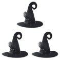 thumbnail image 1 of Sombrero Halloween Disfraz Bruja Tocado para Mujeres Hombres Fiesta Disfraces, 1 of 9