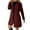 Red, variant on Plus Size Long Trench Coat with Notched Lapel Slim Fit Wool Blend Winter Overcoat for Women
