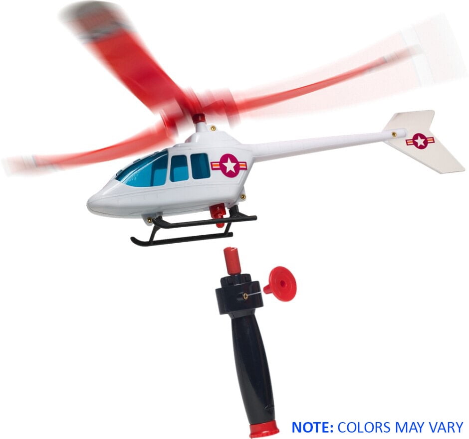 Pull String Helicopter Toy, Colors May Vary