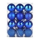 thumbnail image 4 of 24 adornos navideños de bolas para el hogar. Azul oscuro, 4 of 9