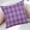 Purple, variant on TACILIP Room Decor, Plaid Thickened Linen Pillows Cover Color Woven Living Room Decorative Fabric Cushion Cover, Gifts for Him