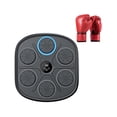 thumbnail image 2 of S SERENABLE Équipement de Machine de Boxe Cible Musicale Rythmique Cible Murale de Boxe Électronique avec Gants de Boxe Rouges, 2 of 9