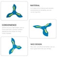 thumbnail image 4 of OULII Jouet boomerangs Débutant Boomerang EVA 1ensemble pour Jeu Extérieur, 4 of 8