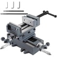 thumbnail image 2 of Yibei-tech 5" Cross Slide Vise – Heavy Duty 2-Way Milling Machine Vise For Drill Press 2 of 6