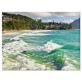 thumbnail image 2 of Exotic Tropical Beach Blue Waters - Oversized Beach Canvas Artwork, 2 of 3