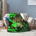 thumbnail image 6 of Apex Legends Octane Bed Blanket Air Conditioner Quilt Ultra Soft Flannel Blanket All Season Fuzzy Blanket Reversible Fluffy Plush Blanket 50"X40", 6 of 8