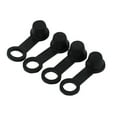 thumbnail image 3 of Cubierta De Pezón De Sangrado De Freno, 4 Piezas 8 Mm De Moto De Moto Freno De Freno Para Tapa De Goma De Tapa De Reemplazo De Tapa De Reemplazo De La Tapa Del Polvo De Goma, 3 of 7