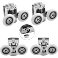 thumbnail image 1 of Shower Door Rollers, Adjustable Height for Easy Sliding, 4pcs Set, 1 of 5