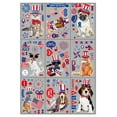 thumbnail image 1 of TIMIFIS Women Shose 97Pcs DIY Independence Day Sticker Bunting Glass Window Sticker Wall Stickers, 1 of 8