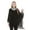Black, variant on TAIAOJING Women's Scarf Shawls and Wraps Women Striped Poncho With Tassels Knitted Shawl Scarf Fringed Wraps Pashminas Sweater Pullover Cape Gifts For Women