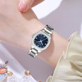 thumbnail image 3 of SKMEI Women's Watch, Quartz Analog Dress Watch with Slim Stainless Steel Band Watch for Ladies, 3 of 5