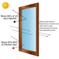 thumbnail image 5 of Hwawhin 35" x 160"inch Window Privacy Film,Blackout Daytime Window Tint for Home and Office Keep the Sun Out,Oneway Window Film Peel and Cling for Daytime Privacy,Non-Adhesive Mirror Window Clings, 5 of 7