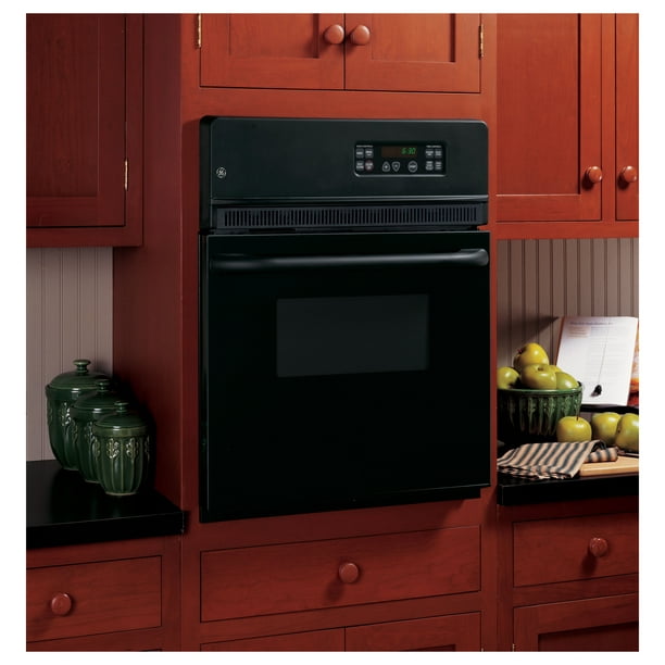 Ge Jrp20bjbb 24 Inch Electric Single Self Cleaning Black Wall Oven Com - General Electric 24 Inch Wall Oven