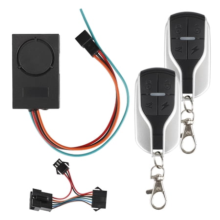 Gecheer Electric Scooter AntiTheft Device Vibration Waterproof One-Button Starter Support Vehicle Search Function with Remote Controller