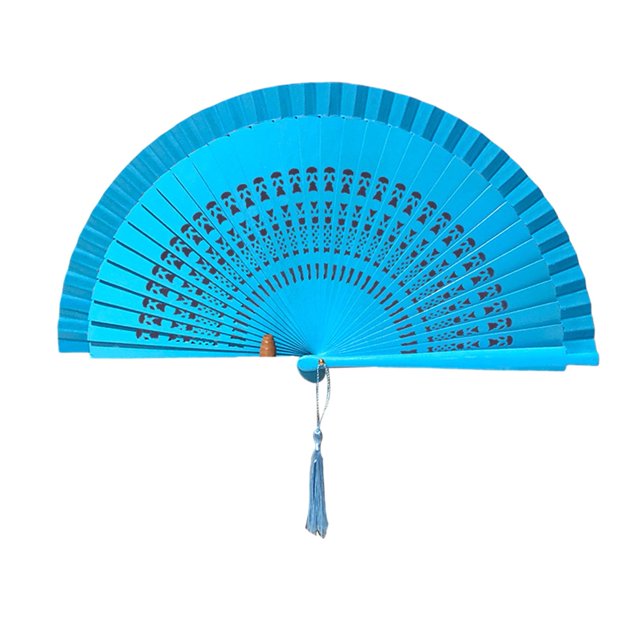 CSChome Handheld Fan Portable Folding Hand Chinese Style Decorative Dancing Wedding Party Accessories