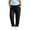 Black—Summer Pants for Women, variant on Plus Size Workout Pants for Women Lightweight Drawstring Joggers with Zipper Pockets Stretchy Outdoor Trousers Running Sports Athletic Pant Dark Gray XXXL