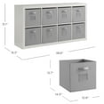 O'Nin Room Divider with 8 Storage Bins