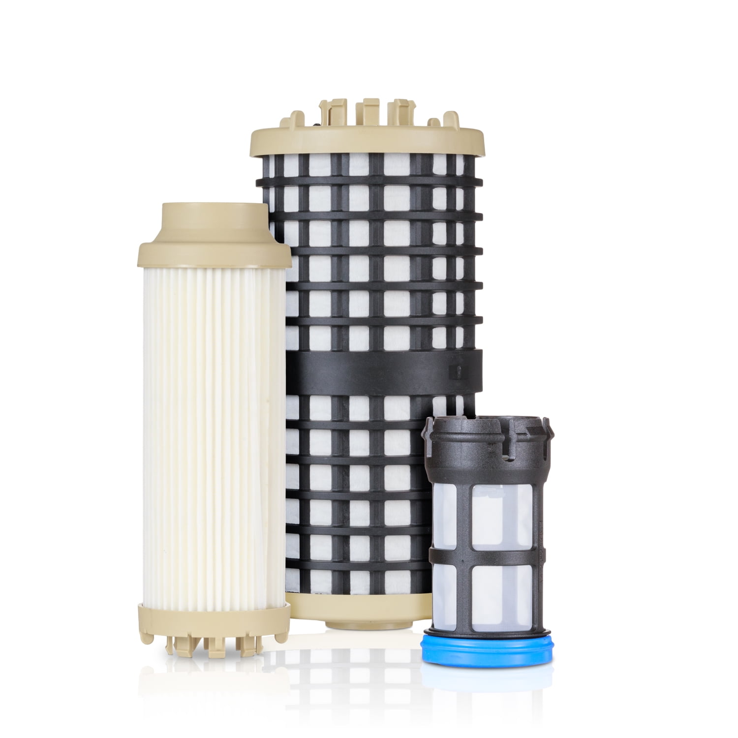 Detroit Diesel Black Fuel Filter Kit & Gasket