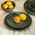 thumbnail image 5 of Stone Lain Elio 12-Piece Dinnerware Set Stoneware, Green, 5 of 6