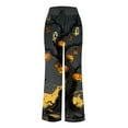 thumbnail image 5 of adviicd Cozy Halloween Pajama Pants for Women - Cute Baggy Sweatpants Lounge Outfits (Black, XXL), 5 of 6
